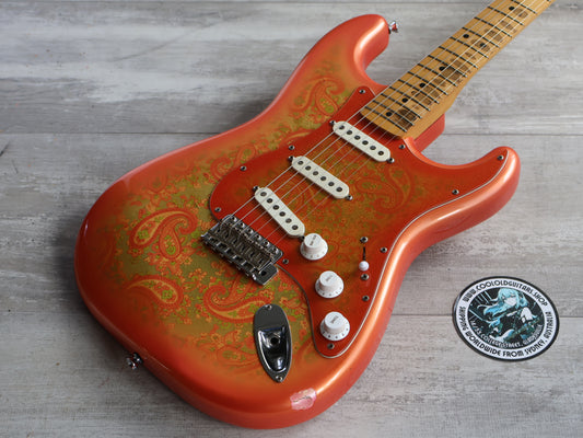 1987 Fender Japan ST72-125PRD Limited Edition Collectors Series '72 Reissue Stratocaster (Pink Paisley)