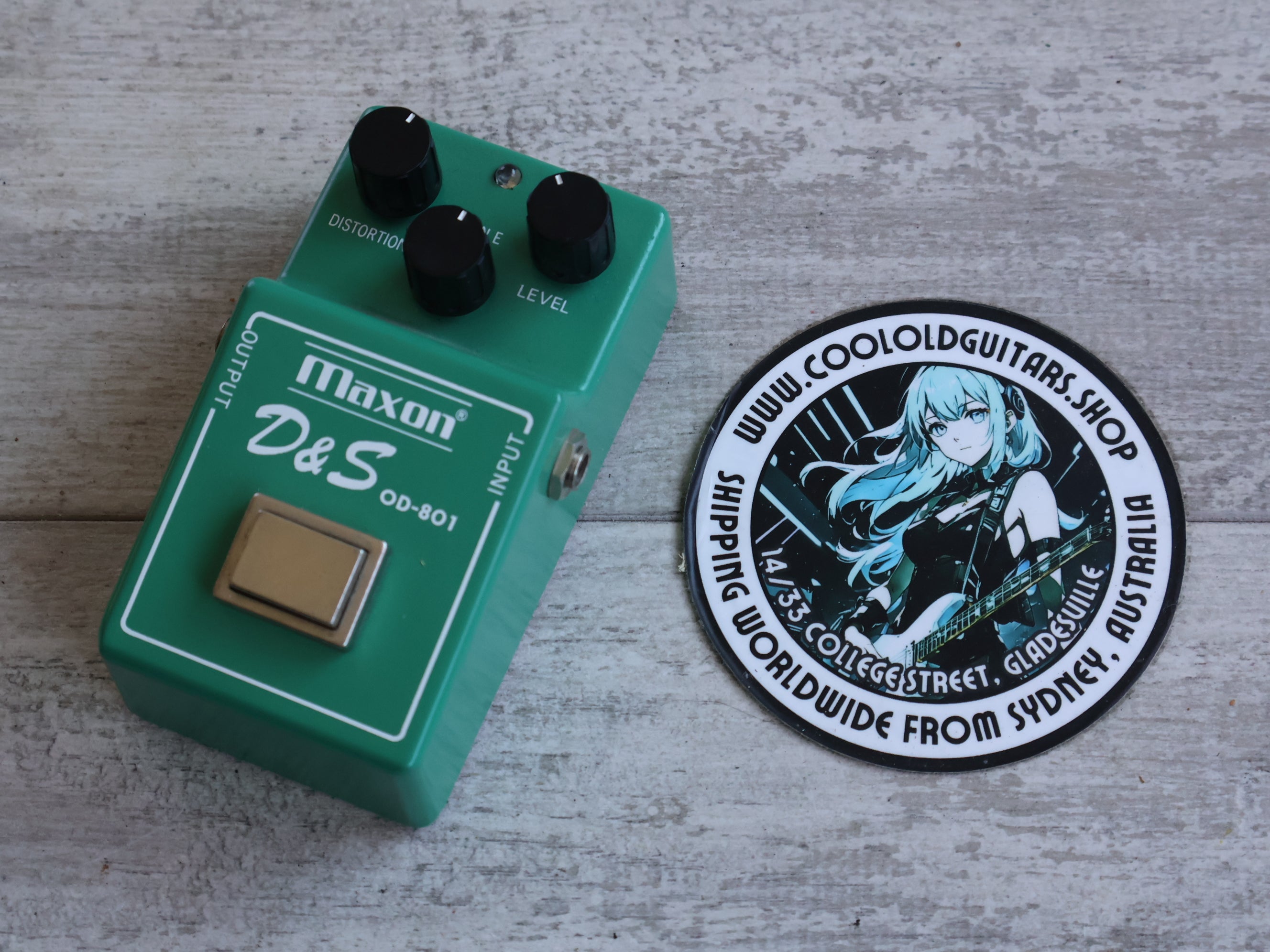 1980's Maxon OD-801 D&S Big Muff Distortion/Fuzz – Cool Old Guitars
