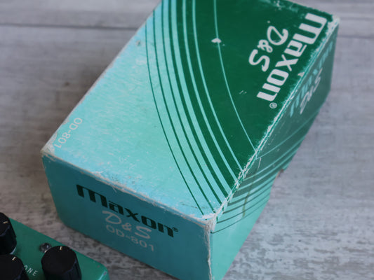 1980's Maxon OD-801 D&S Big Muff Distortion/Fuzz w/Box