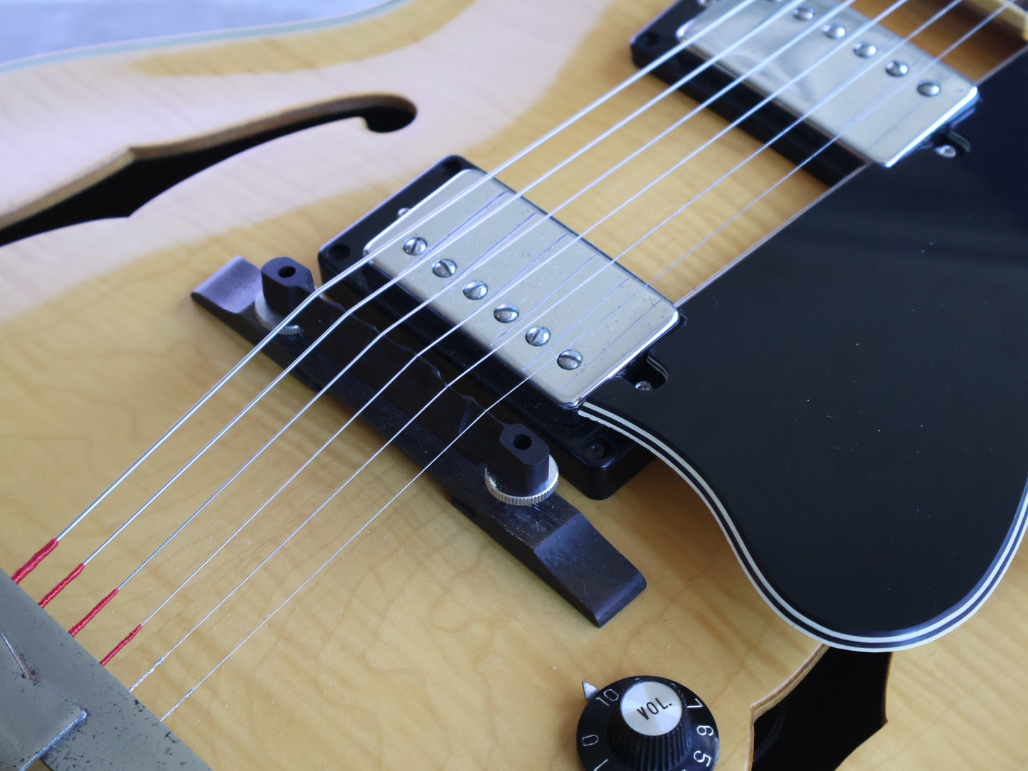 1977 Greco Japan N-60 ES-175 Hollowbody (Natural Flame Maple)