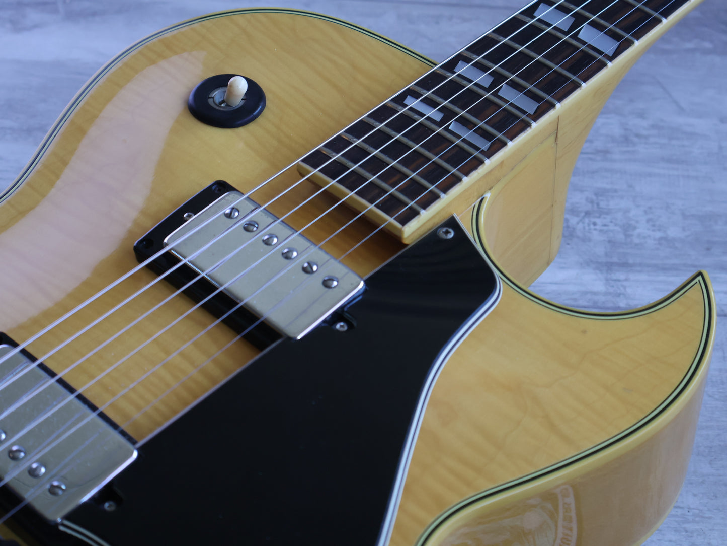 1977 Greco Japan N-60 ES-175 Hollowbody (Natural Flame Maple)