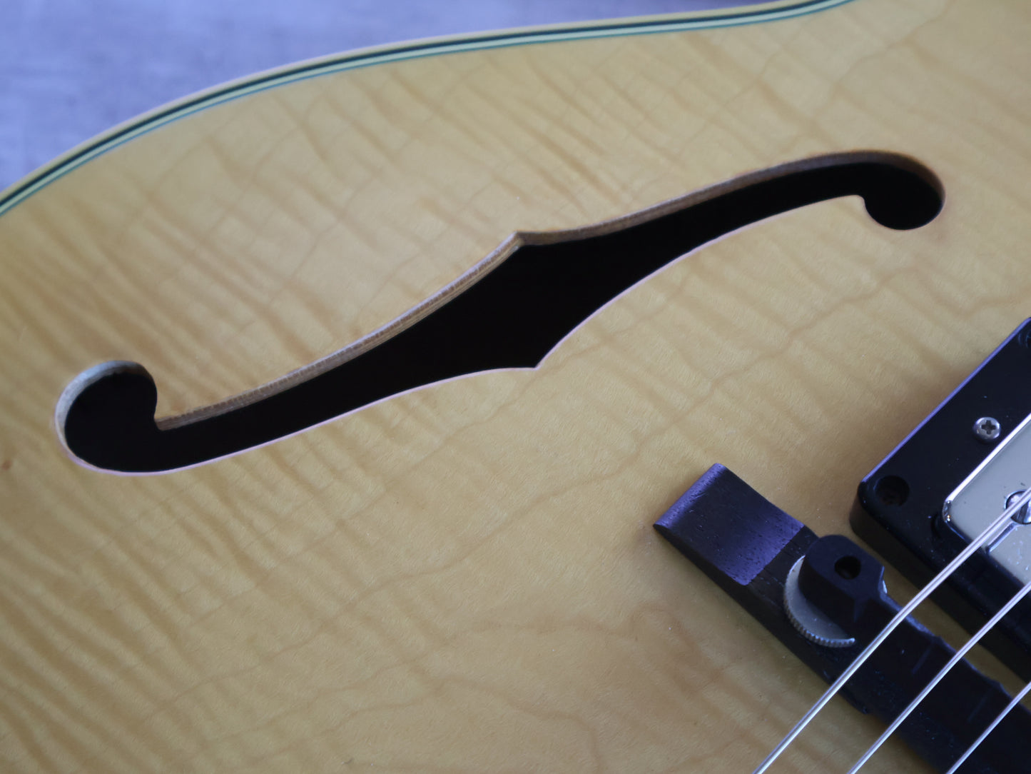 1977 Greco Japan N-60 ES-175 Hollowbody (Natural Flame Maple)