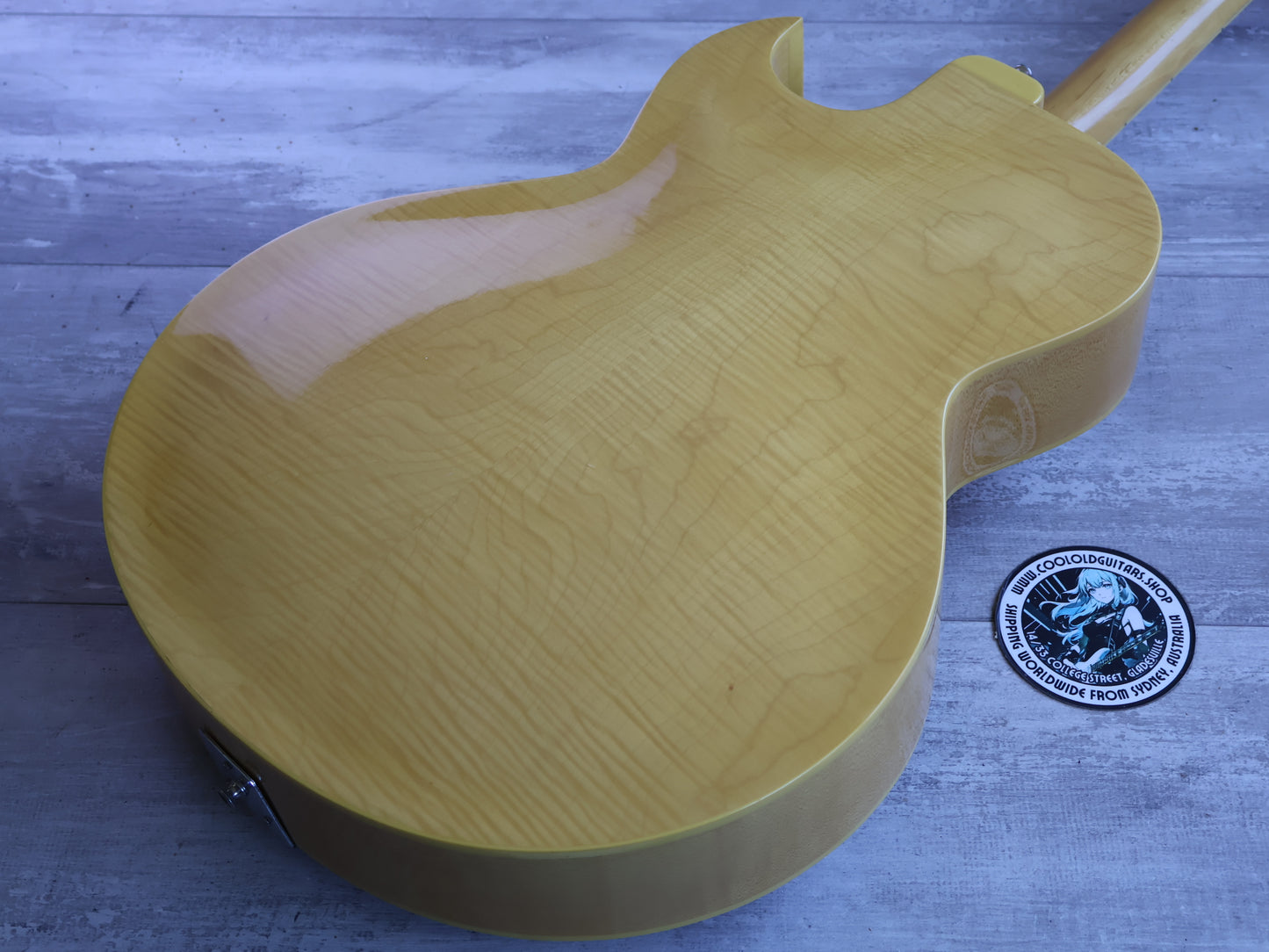 1977 Greco Japan N-60 ES-175 Hollowbody (Natural Flame Maple)
