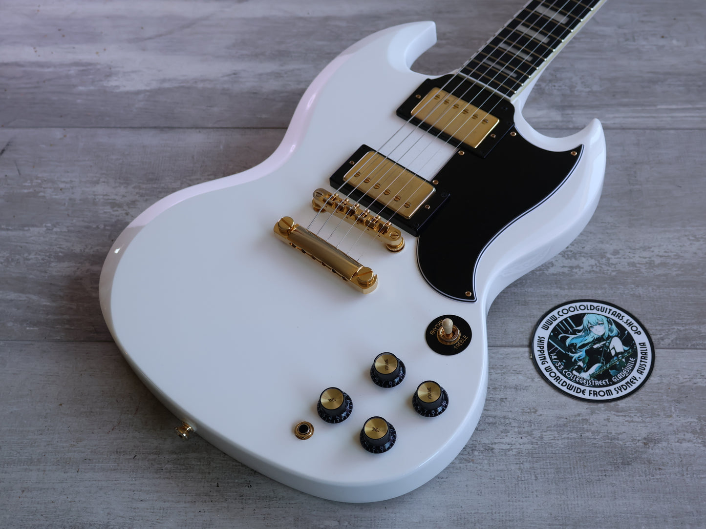 2024 Epiphone "Inspired by Gibson" SG Custom (Alpine White)