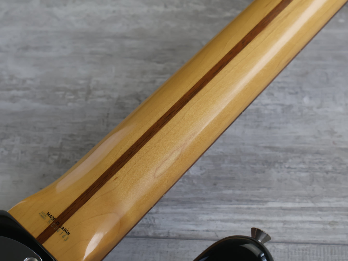 1991 Fender Japan PBAC-100FL Fretless Thinline Electric/Acoustic Precision Bass (Sunburst)