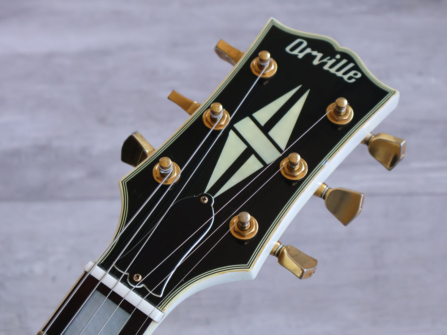 1997 Orville (Gibson) Japan LPC-75 '60's Reissue Les Paul Custom (White)