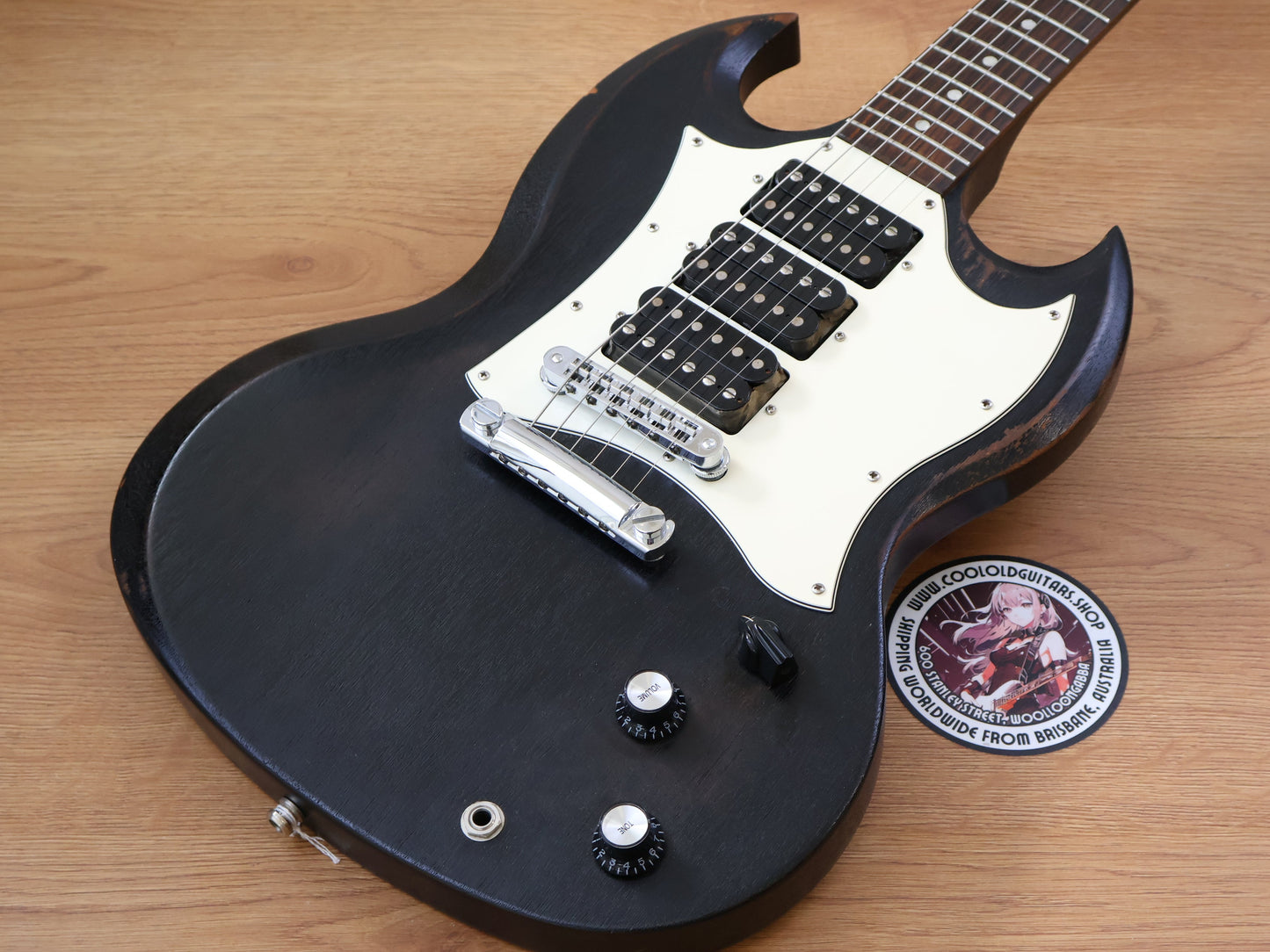 2014 Gibson SG-3 SG Special Triple Humbucker (Faded Black)