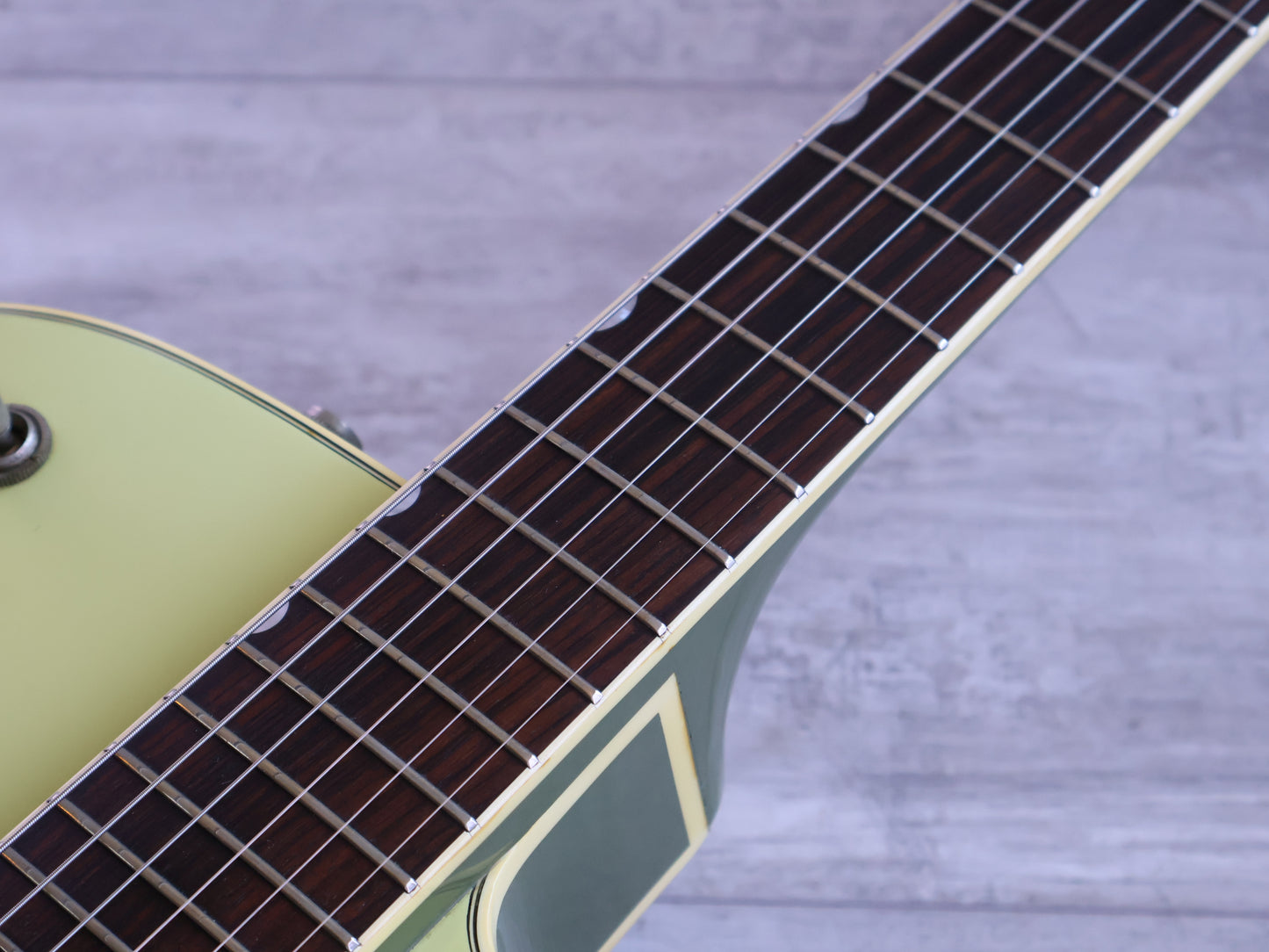 1993 Gretsch Japan 6118 100th Anniversary Hollowbody (Smoke Green)