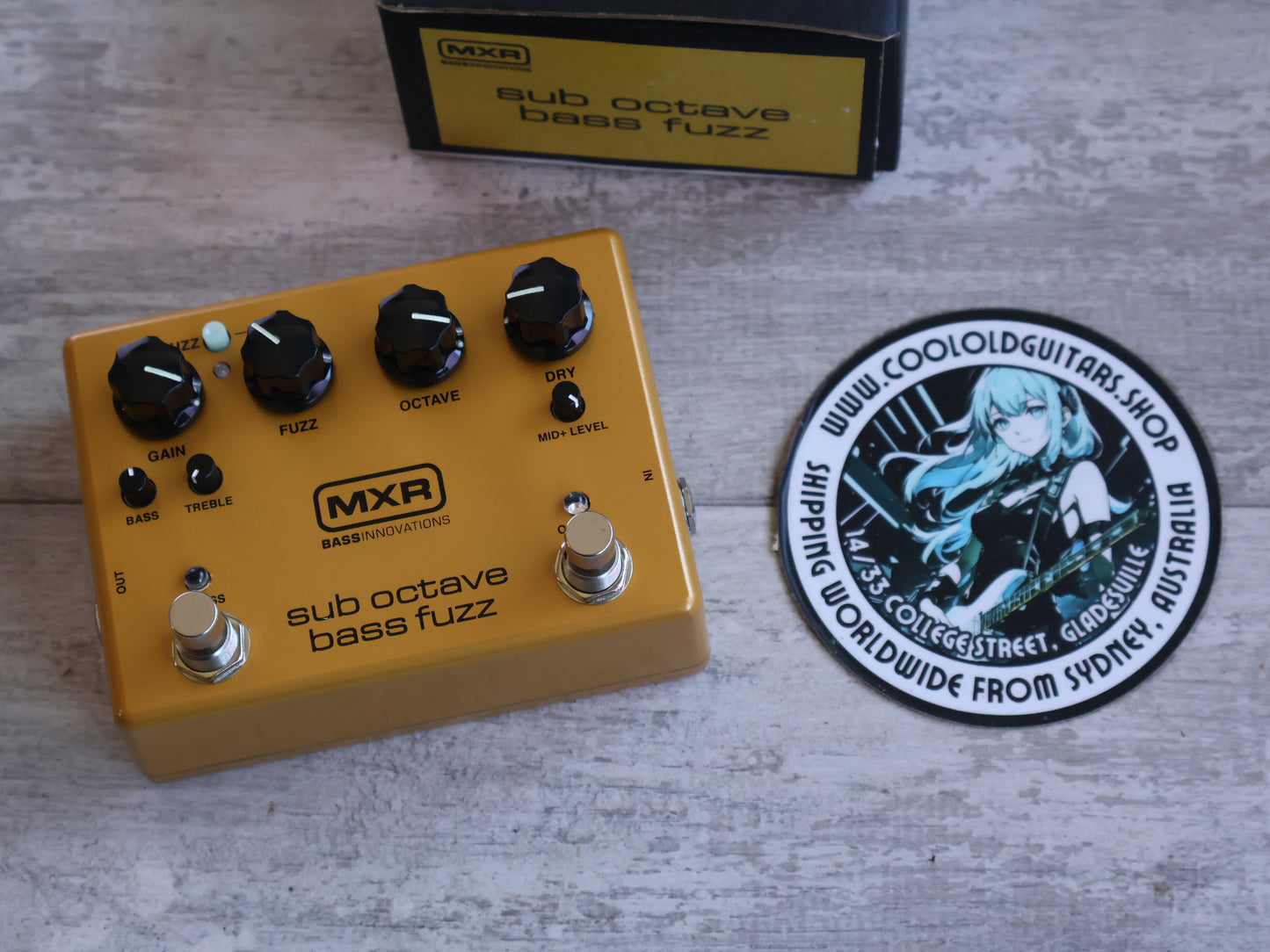 MXR Sub Octave Bass Fuzz