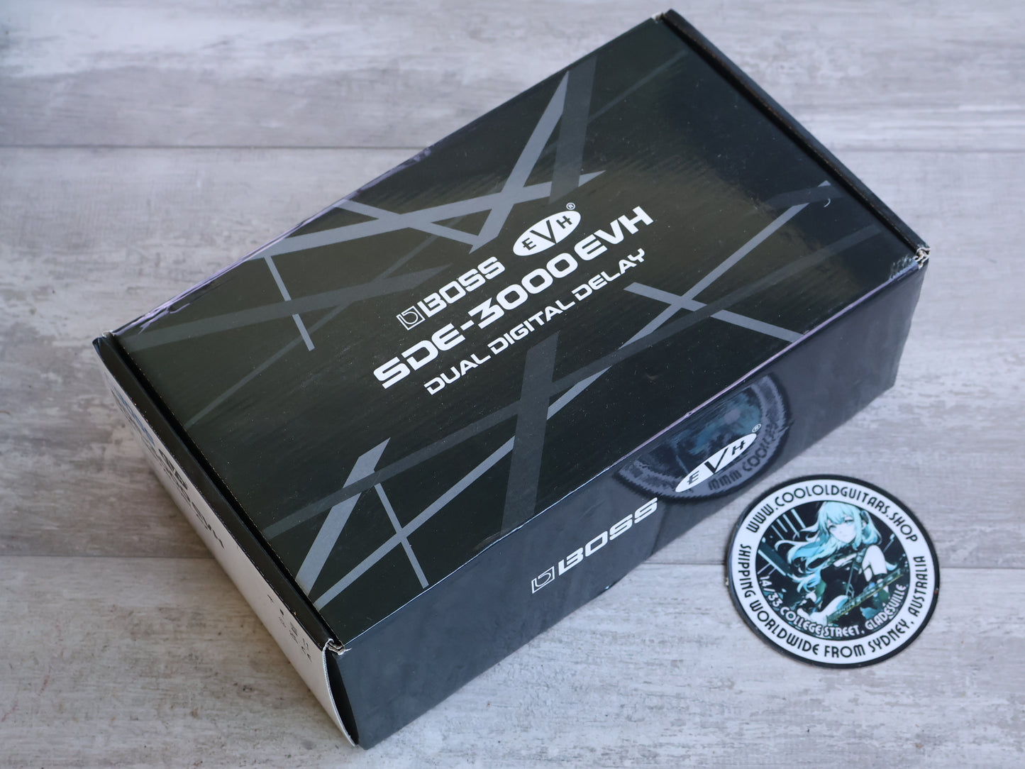 Boss SDE-3000DEVH Dual Digital Delay Pedal (Eddie Van Halen Edition)