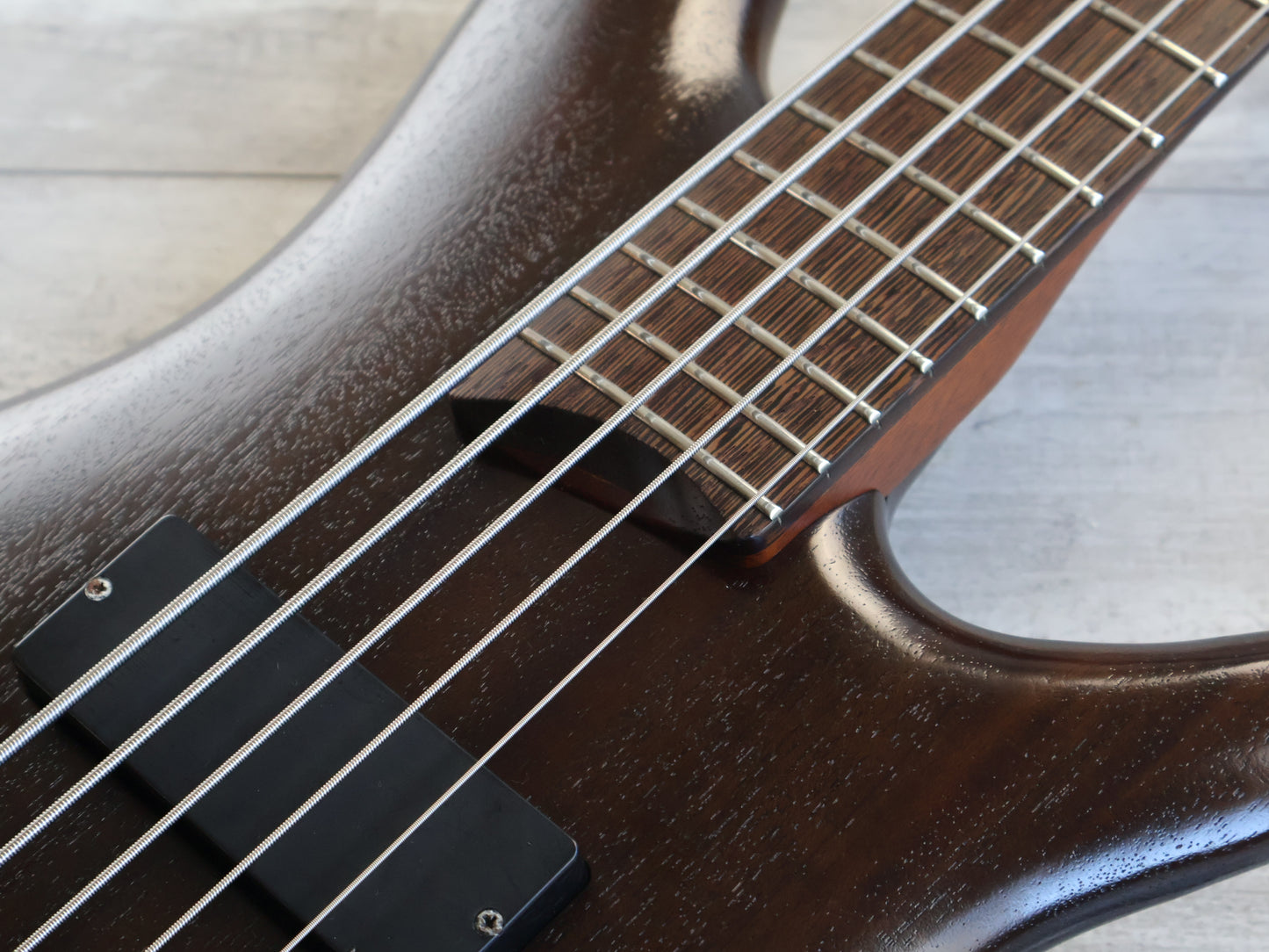 2000 Ibanez Japan SR745 SDGR Sound Gear 5-String Bass (Walnut)