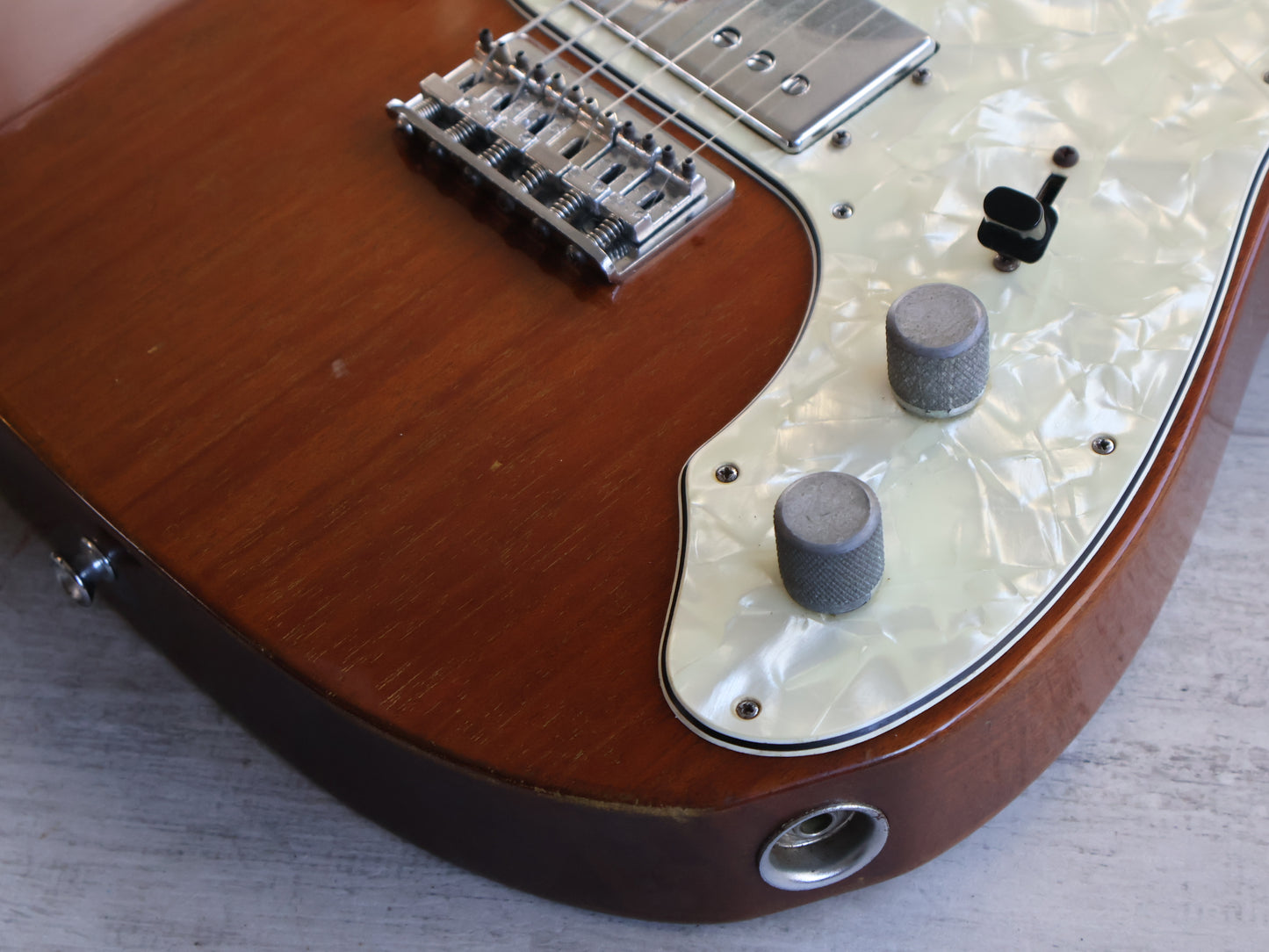 1974 Morris Japan MTC Thinline Telecaster (Brown)