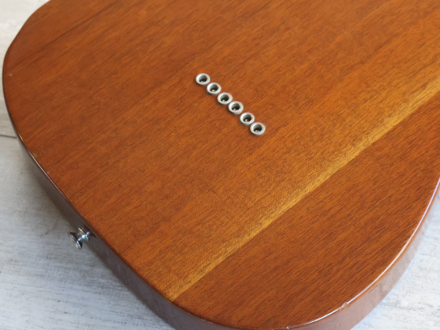 1974 Morris Japan MTC Thinline Telecaster (Brown)