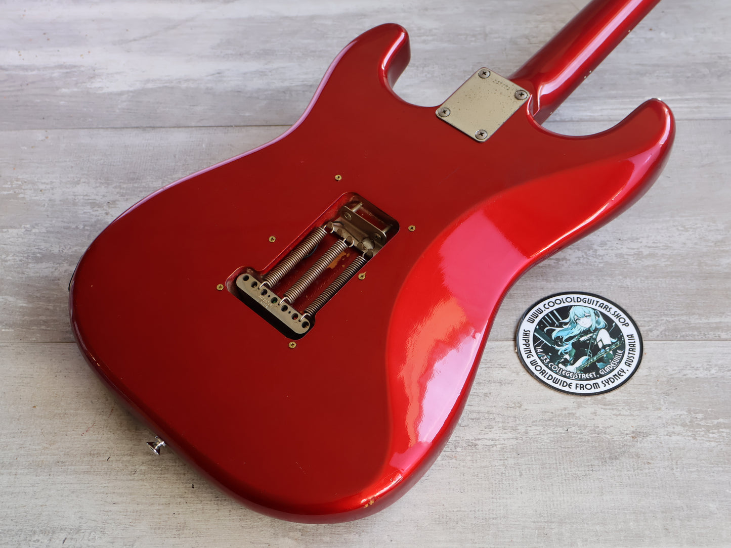 1986 Tokai Japan TST36H Contemporary Stratocaster (Candy Apple Red)