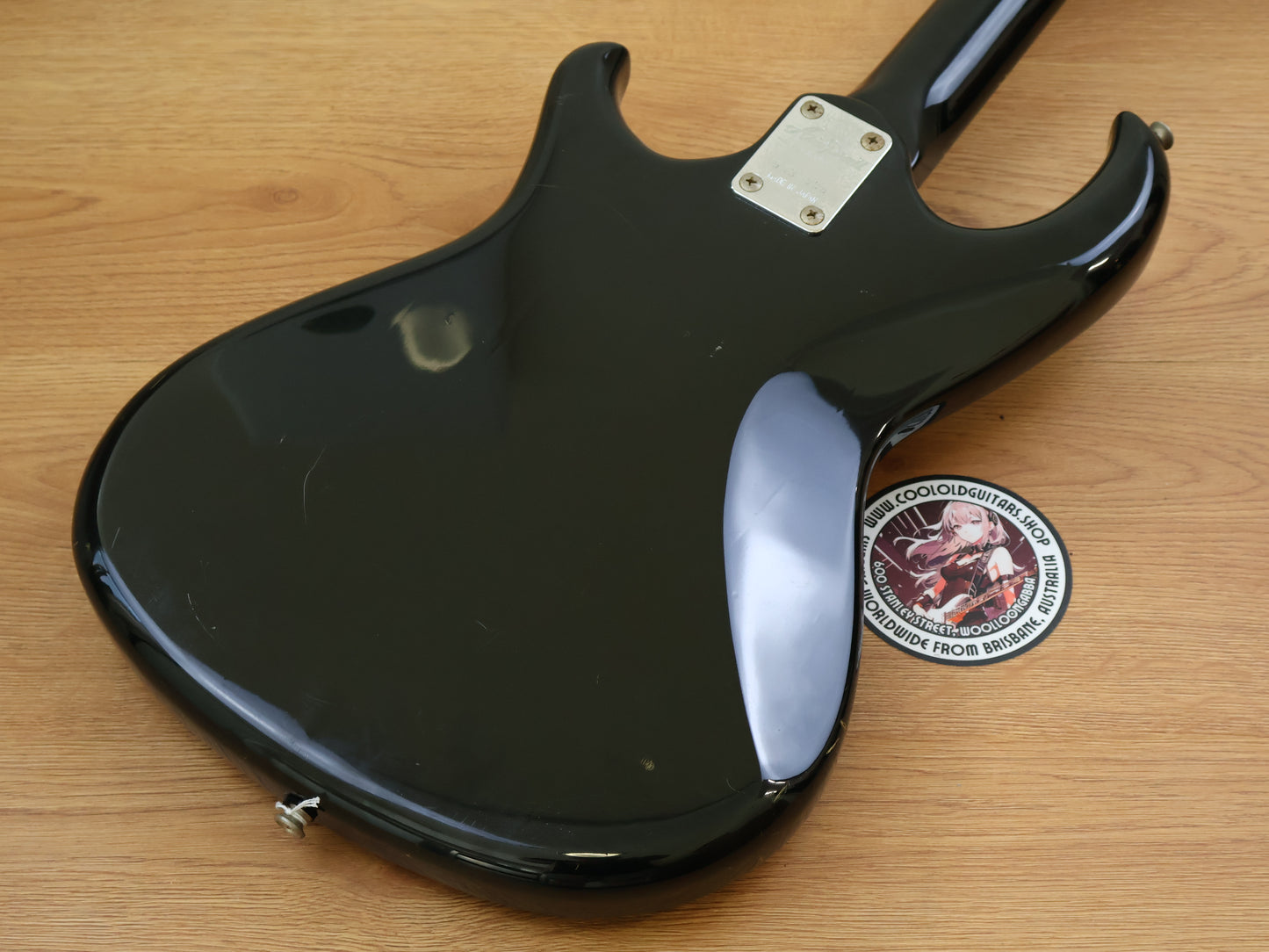 1985 Aria Pro II Japan RS Knight Warrior Superstrat w/Kahler (Black)