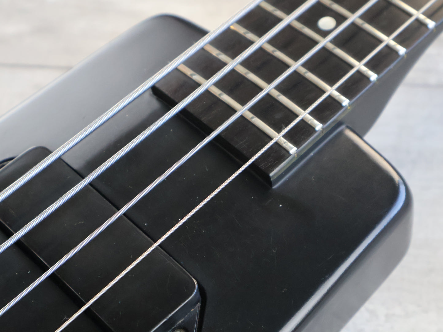 1980's Riverhead Japan "Brianberger" Headless Bass (Black)