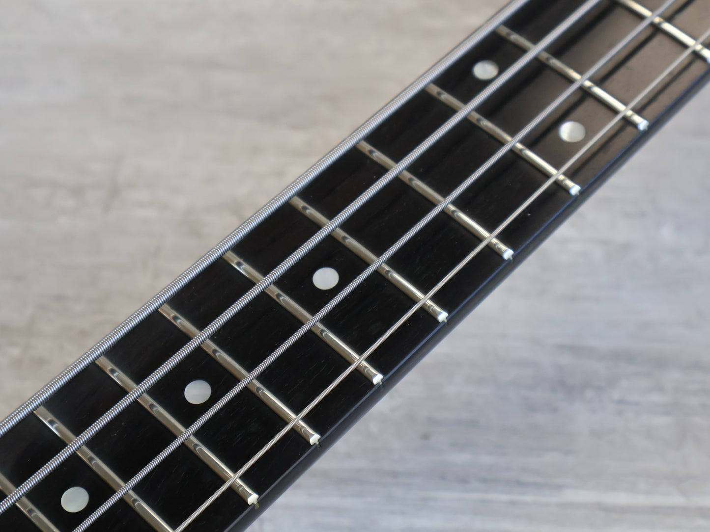 1980's Riverhead Japan "Brianberger" Headless Bass (Black)