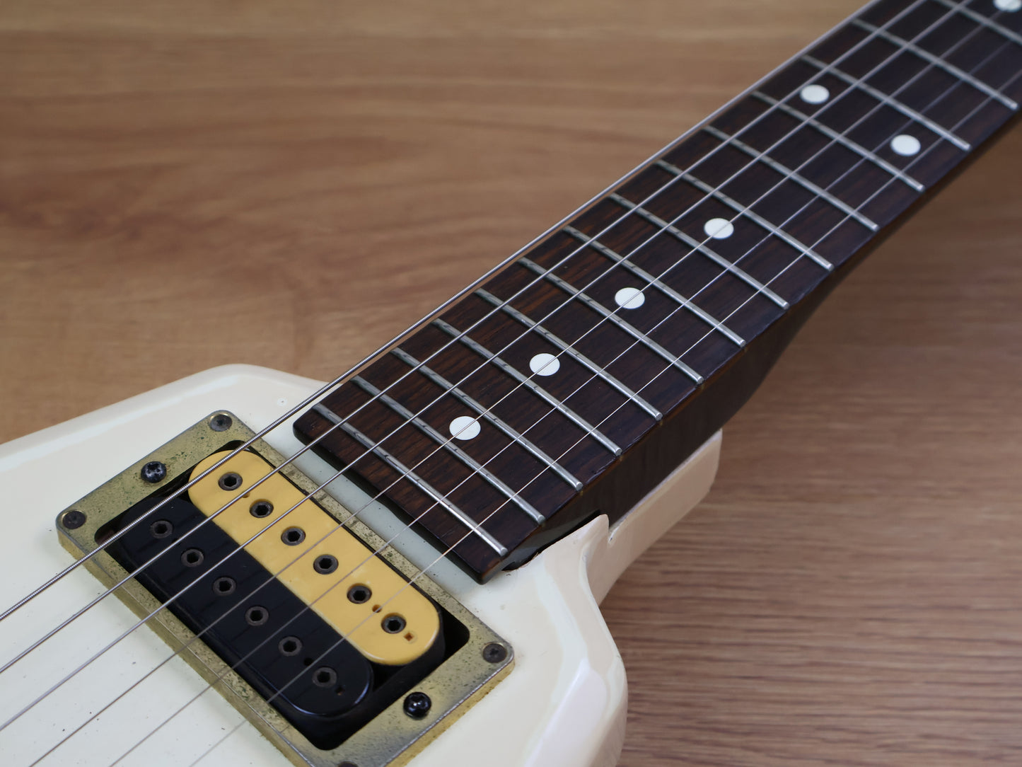1984 Greco Japan MTV-80 Flying V w/Kahler (White)
