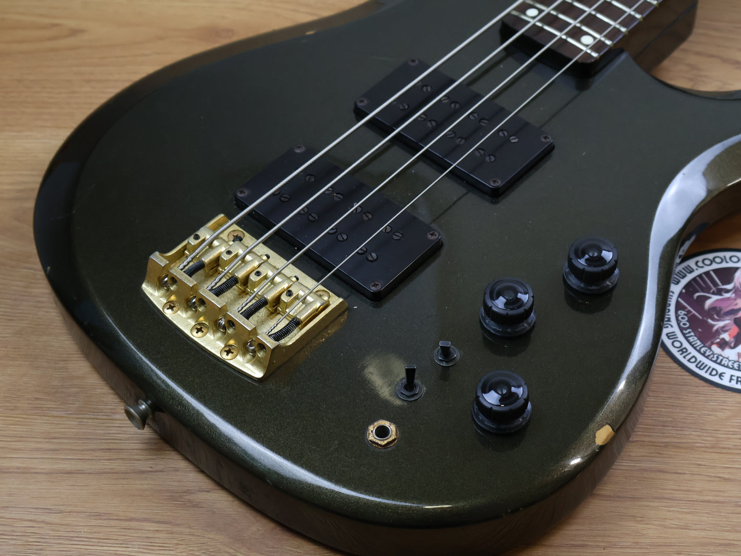 1984 Ibanez Japan RB824 Roadstar II Bass (Metallic Black)