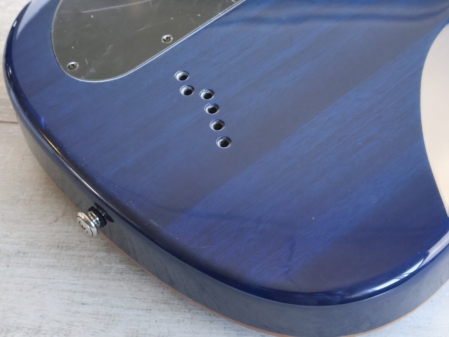 2005 Ibanez SZ520QM SZ Series Electric Guitar (Bright Blue)