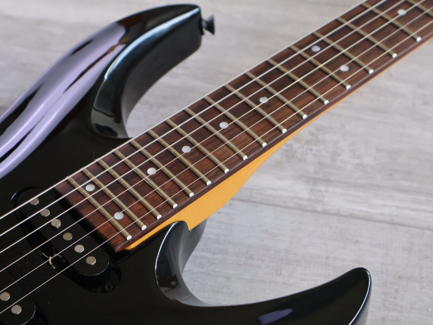 1988 Yamaha Japan RGZ 11 HSS Superstrat (Black)