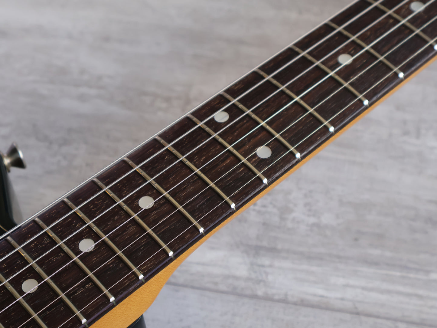 1983 Squier (by Fender Japan) SQ Series CTC-55 Telecaster Custom (Black)