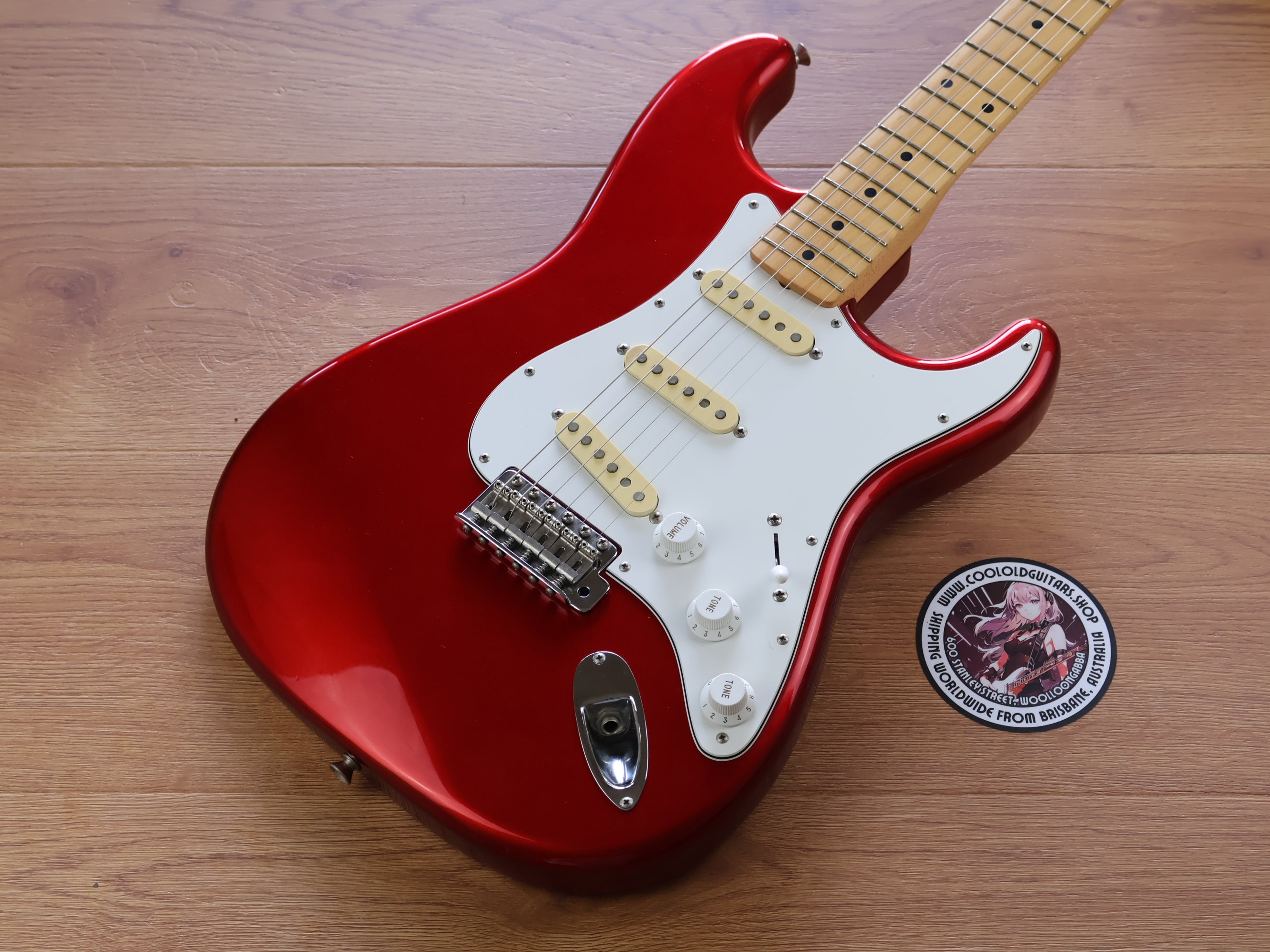 2012 Fender Japan ST-STD Stratocaster Standard (Candy Apple Red