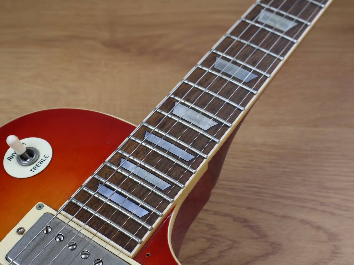 1981 Greco Japan EG-500 Super Power Les Paul Standard (Cherry Sunburst)