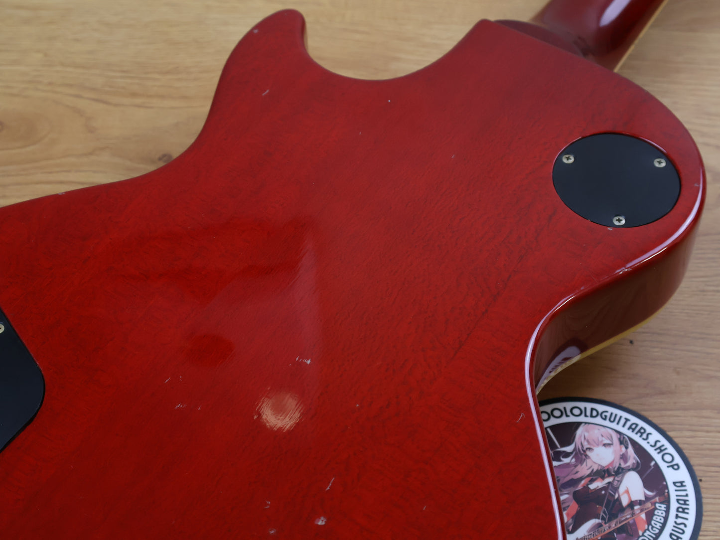 1981 Greco Japan EG-500 Super Power Les Paul Standard (Cherry Sunburst)