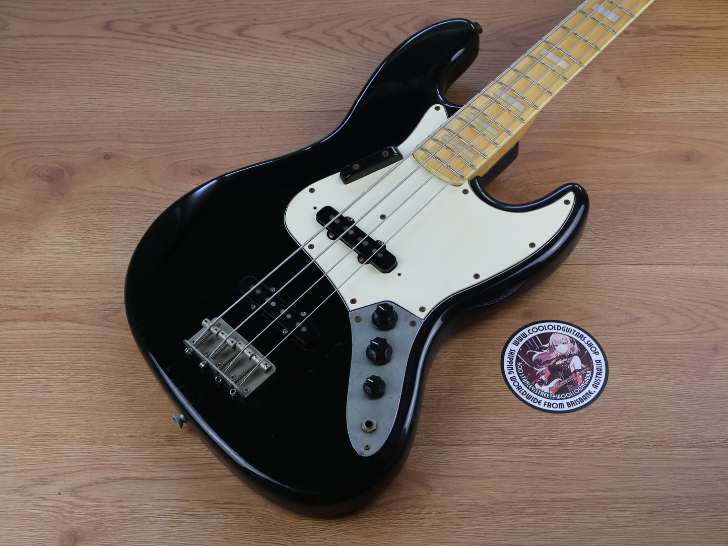 1981 Fresher Japan FJ-360 "Personal Bass" Jazz Bass (Black)