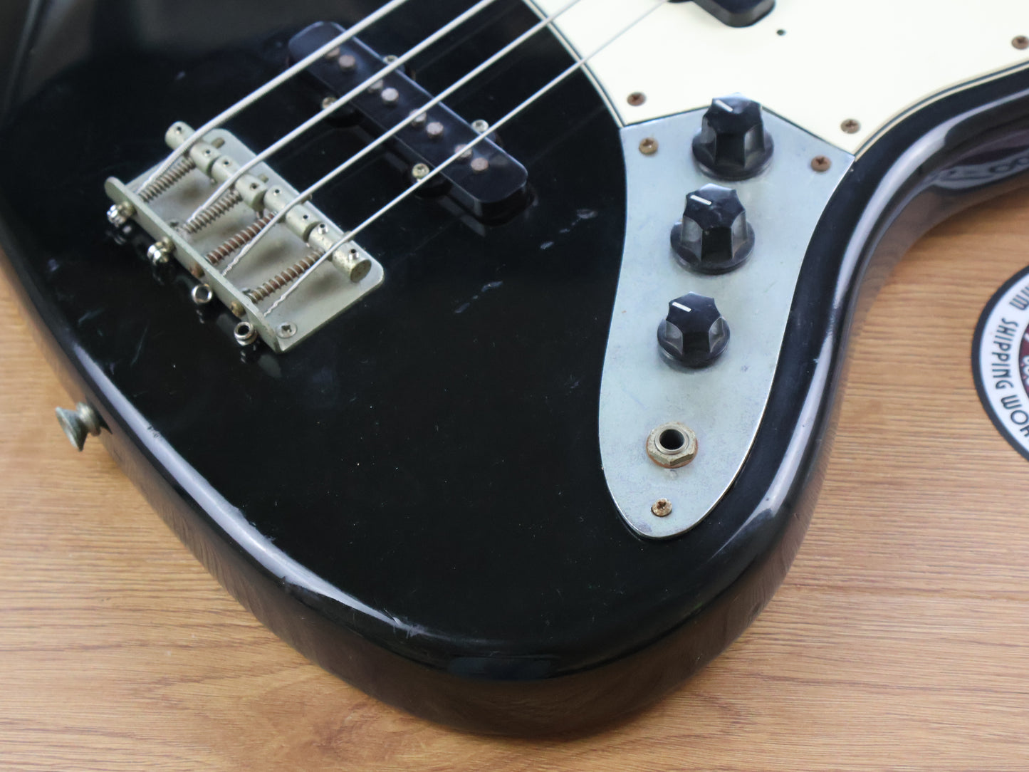 1981 Fresher Japan FJ-360 "Personal Bass" Jazz Bass (Black)
