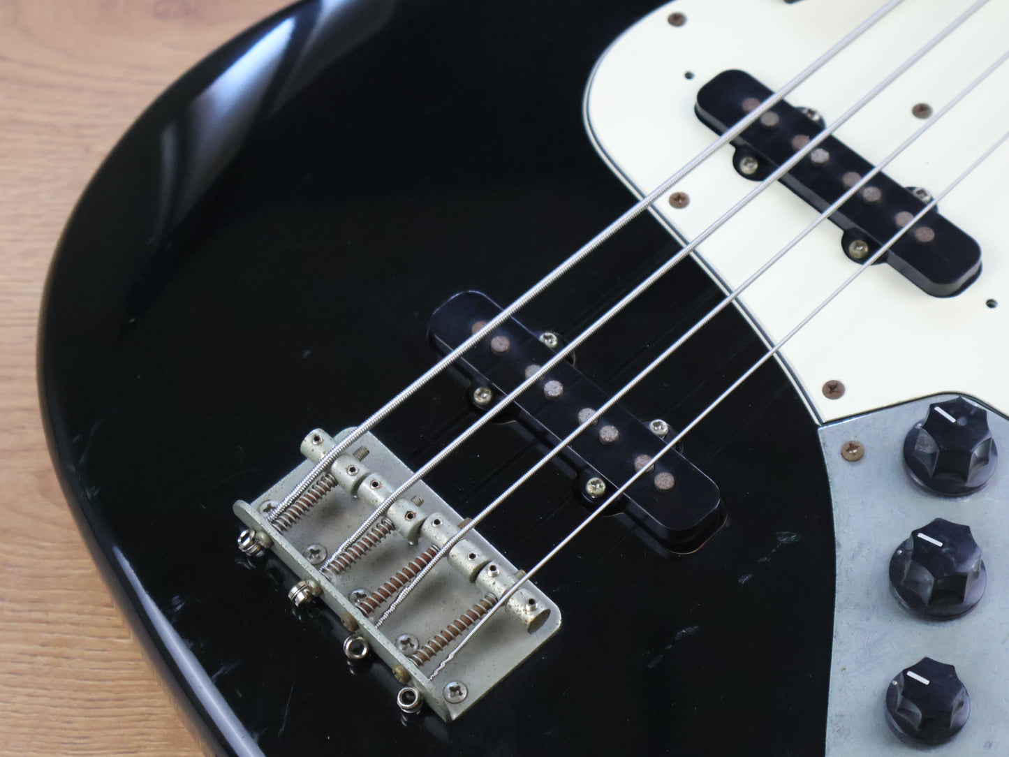 1981 Fresher Japan FJ-360 "Personal Bass" Jazz Bass (Black)
