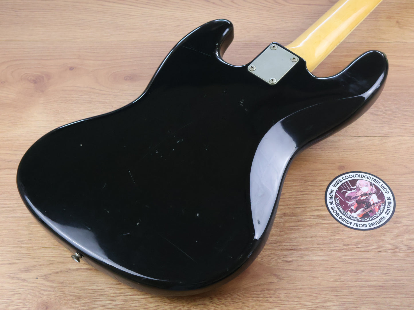 1981 Fresher Japan FJ-360 "Personal Bass" Jazz Bass (Black)