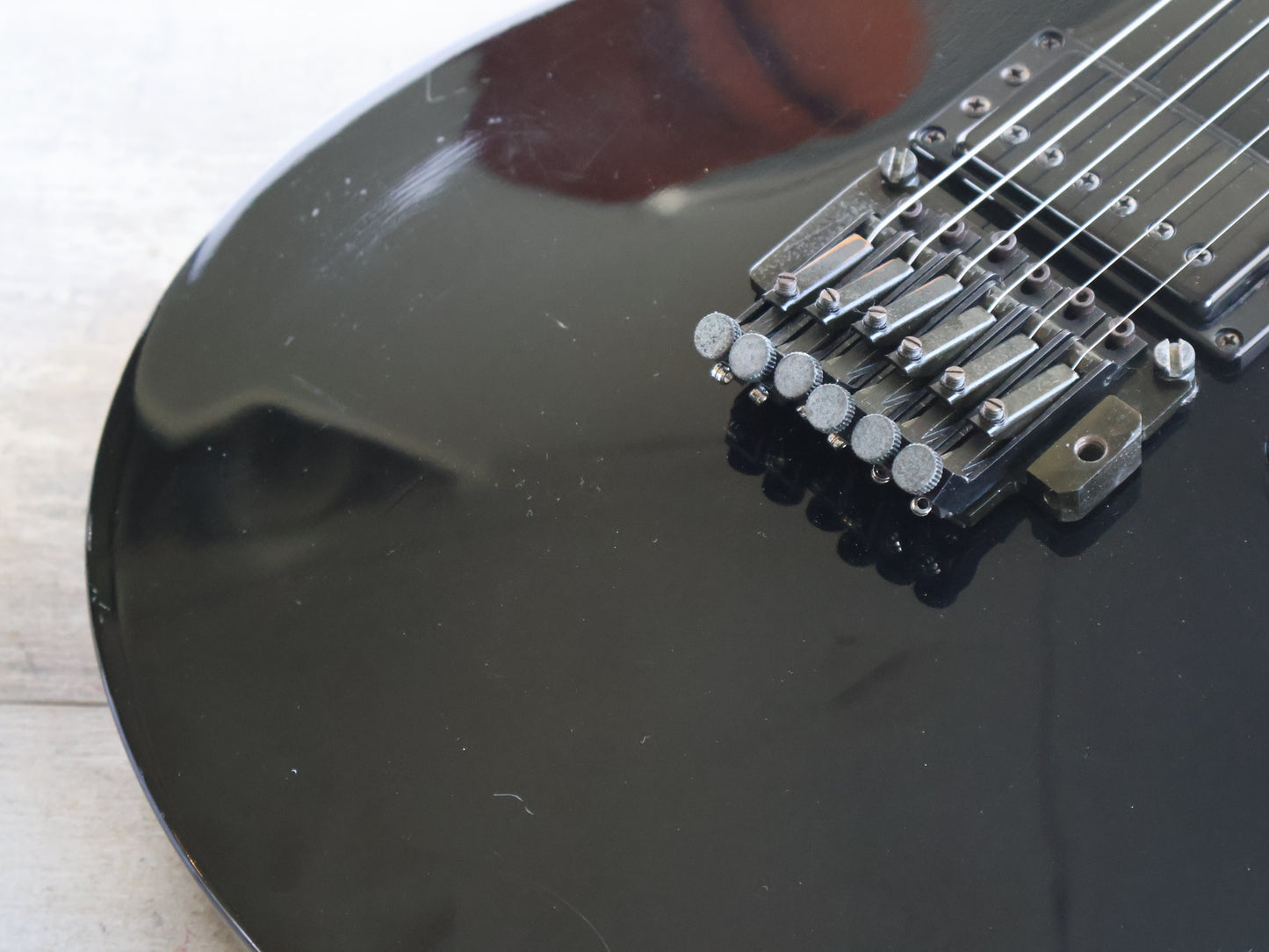 1985 Yamaha Japan SG1300TS Double Cutaway (Black)