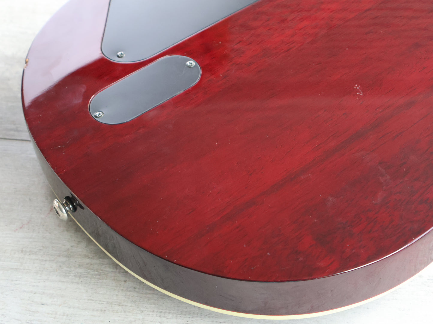 2011 LTD (by ESP) EC-1000 Deluxe Single Cutaway w/EMG's (Black Cherry Red)