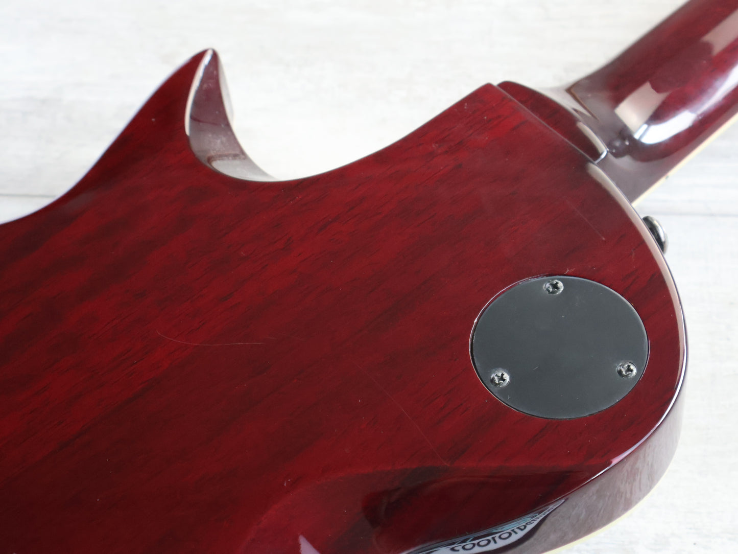 2011 LTD (by ESP) EC-1000 Deluxe Single Cutaway w/EMG's (Black Cherry Red)