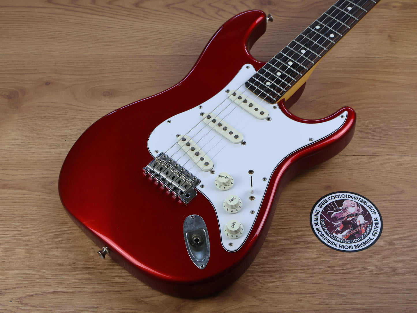 2014 Cool Z Japan ZST-1R Stratocaster (Candy Apple Red)