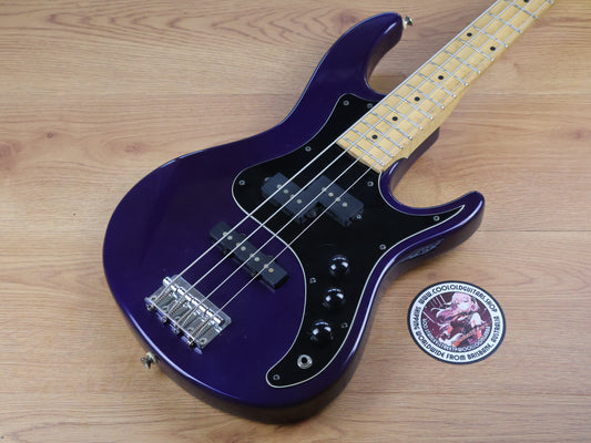 1990's Ibanez Silver Cadet Z Series PJ Bass (Purple)