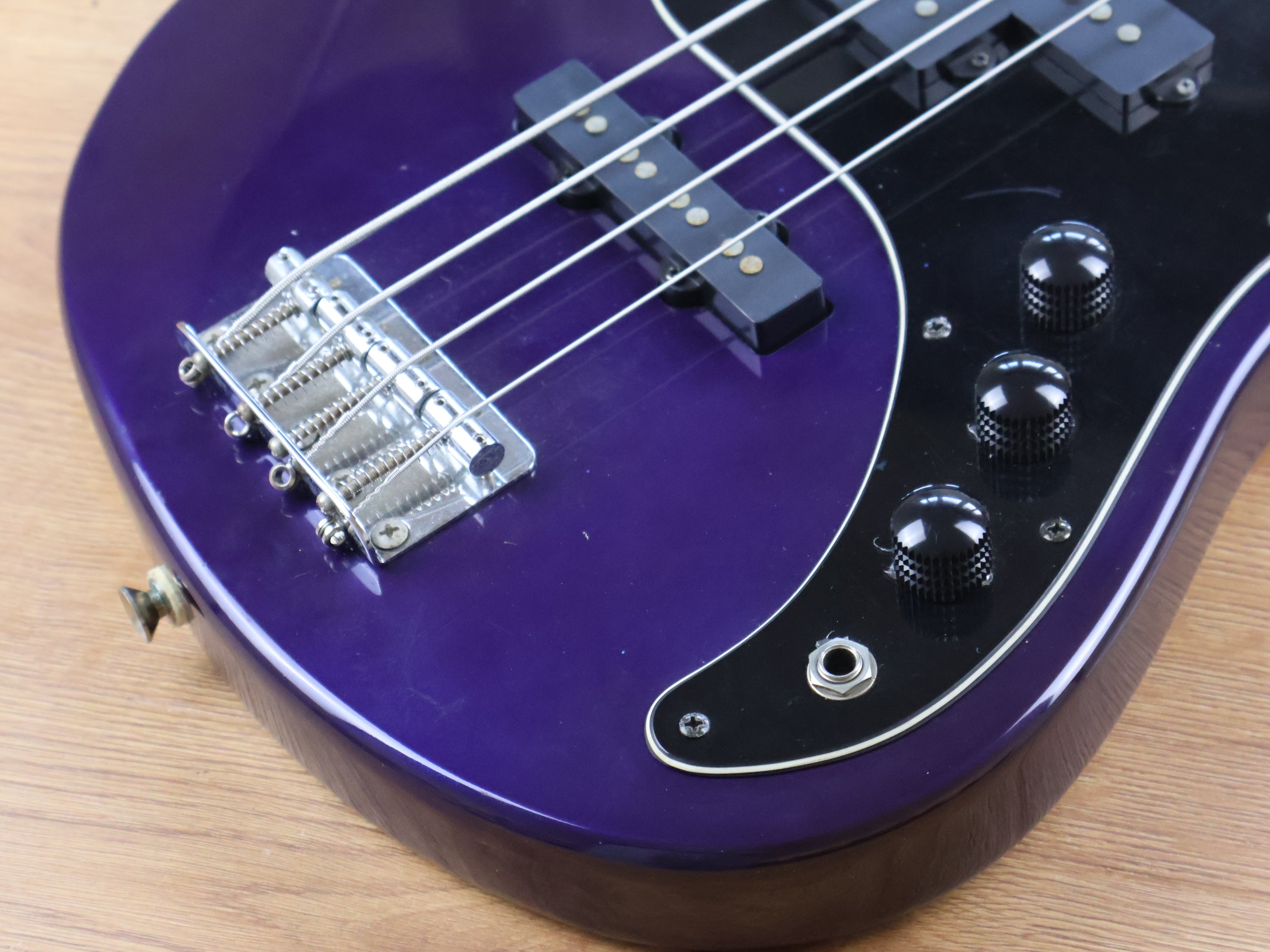 1990's Ibanez Silver Cadet Z Series PJ Bass (Purple) – Cool Old