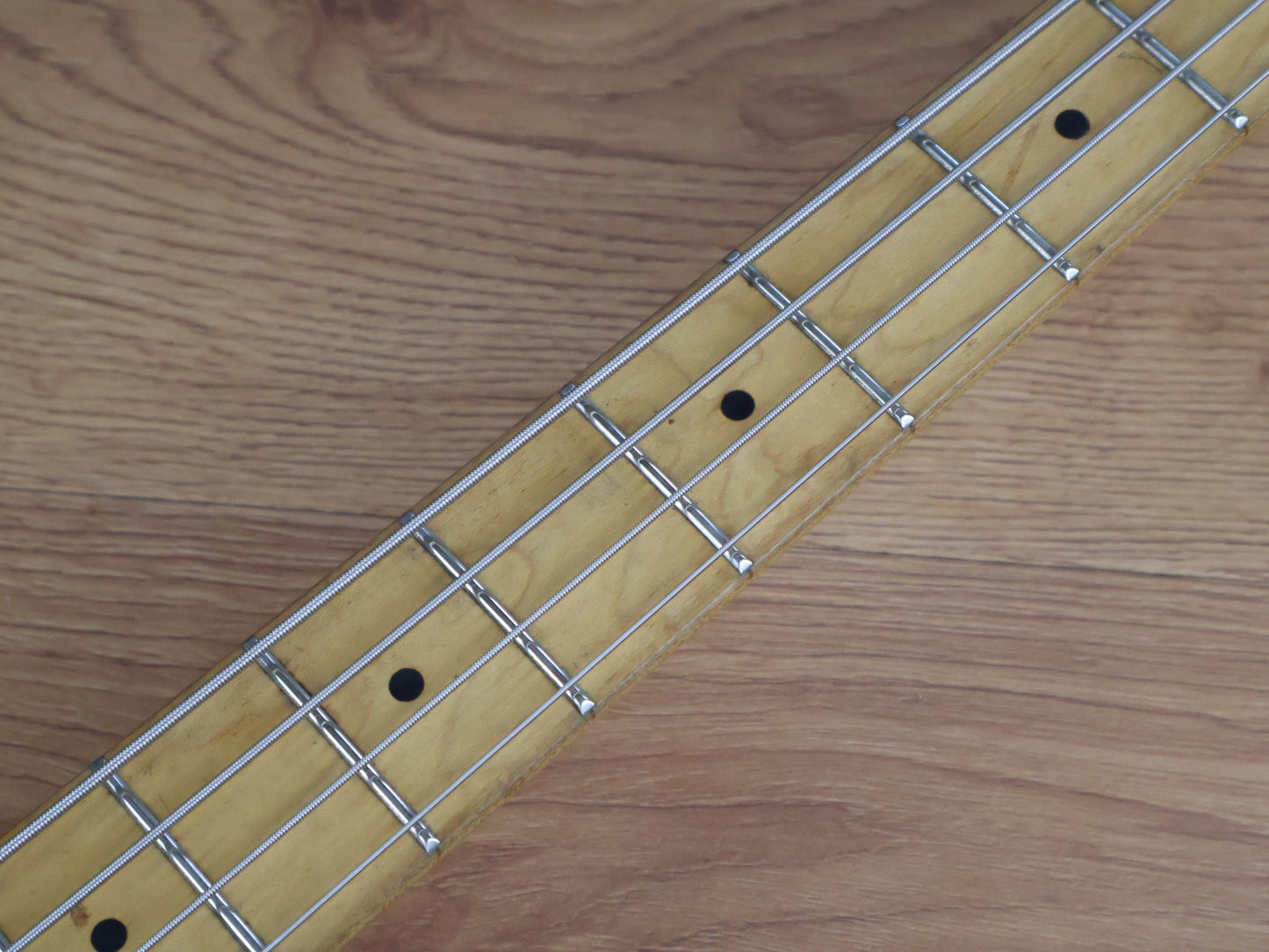 1990's Ibanez Silver Cadet Z Series PJ Bass (Purple)