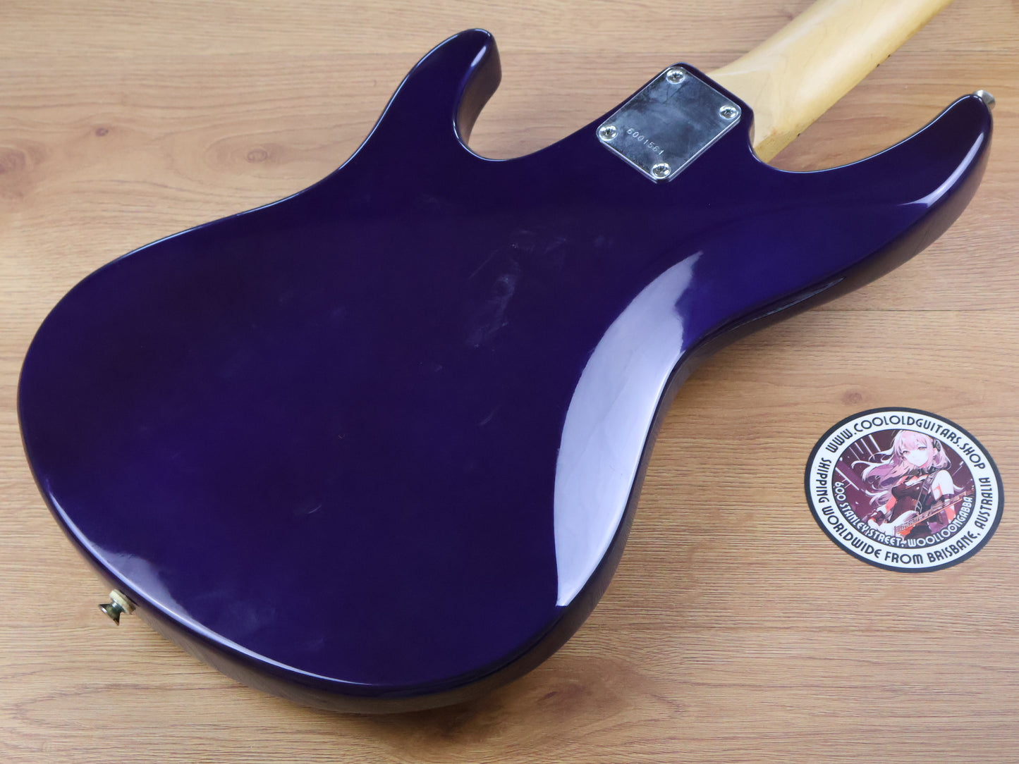 1990's Ibanez Silver Cadet Z Series PJ Bass (Purple)