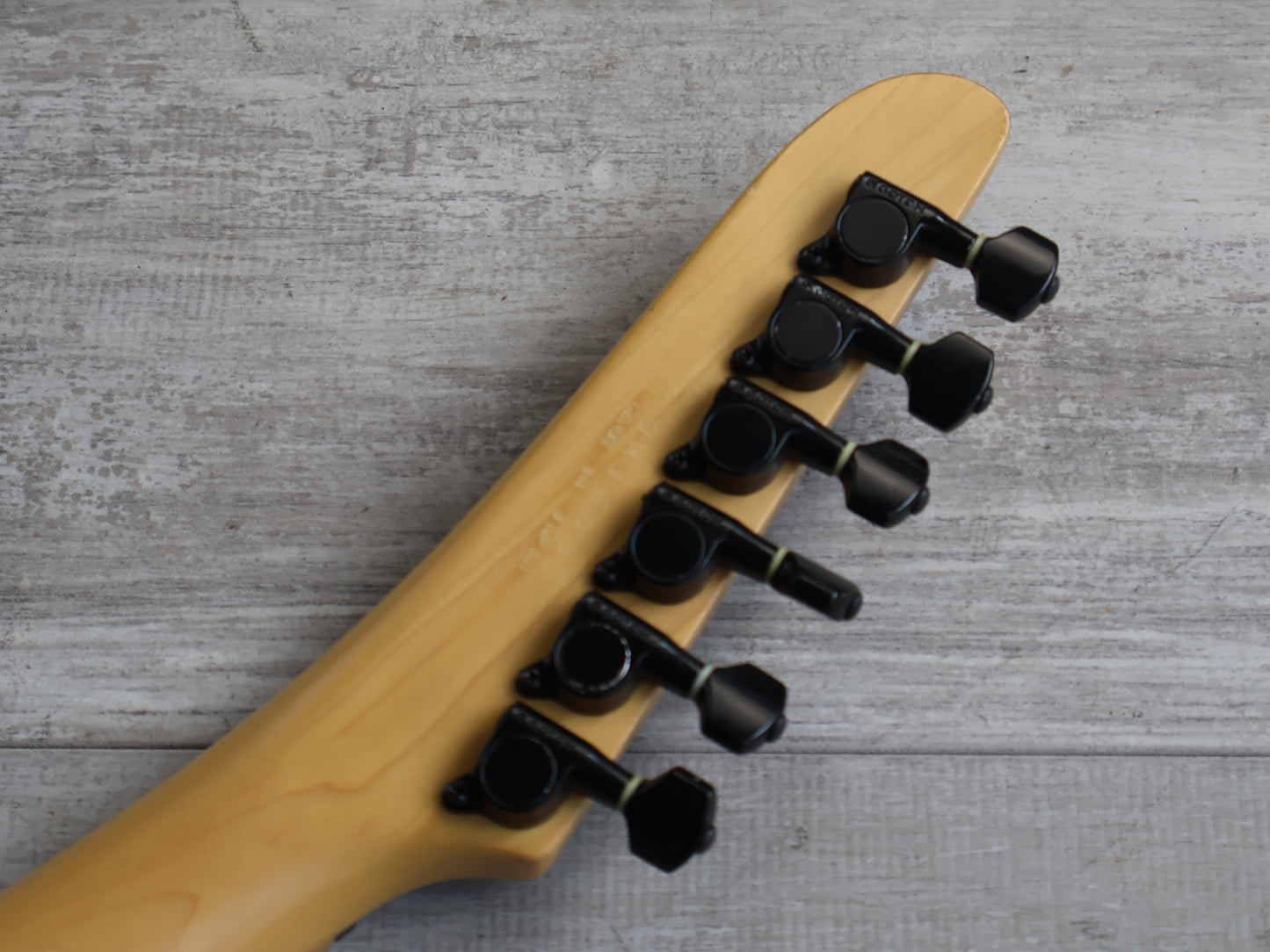 1989 Yamaha Japan MG111 26 Fret Electric Guitar (Black)