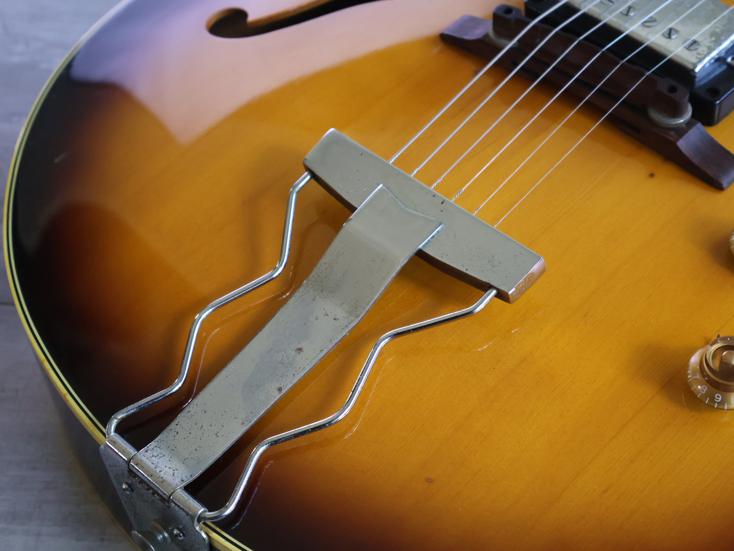 1973 Greco Japan S-50 ES-175 Hollowbody Jazzbox (Brown Sunburst)