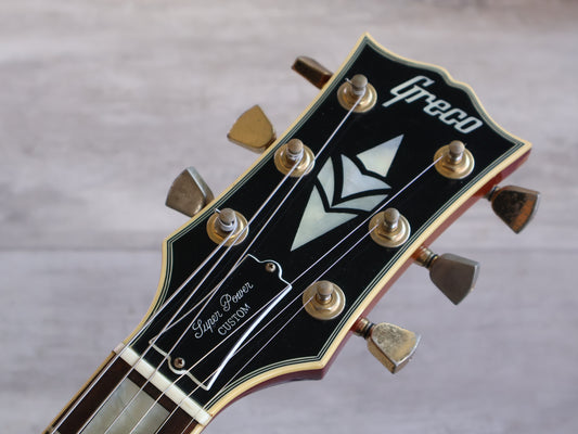 1982 Greco Japan EG-600PR Super Power Les Paul Custom (Cherry Sunburst)