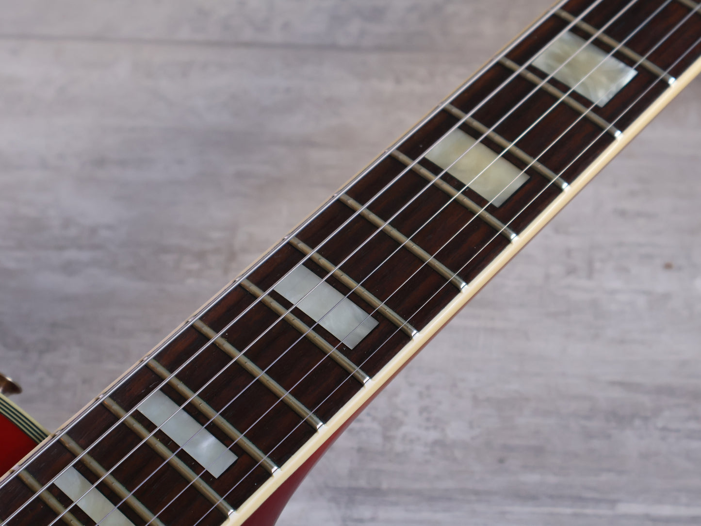 1982 Greco Japan EG-600PR Super Power Les Paul Custom (Cherry Sunburst)