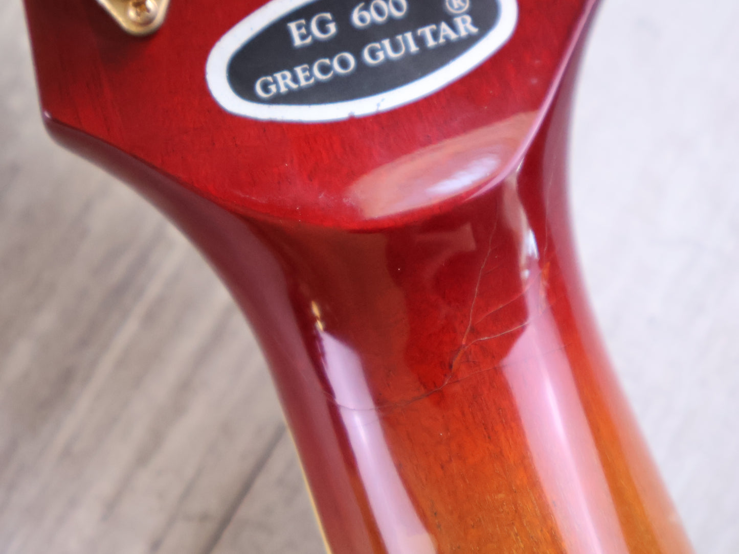 1982 Greco Japan EG-600PR Super Power Les Paul Custom (Cherry Sunburst)