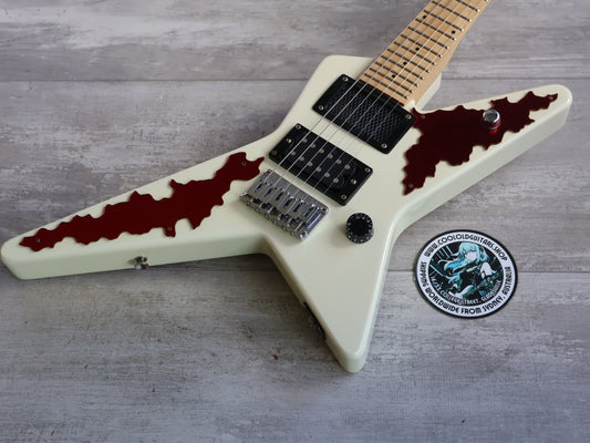 1990's Edwards (by ESP Japan) E-RS-32M Mini Random Star w/Speaker (White)