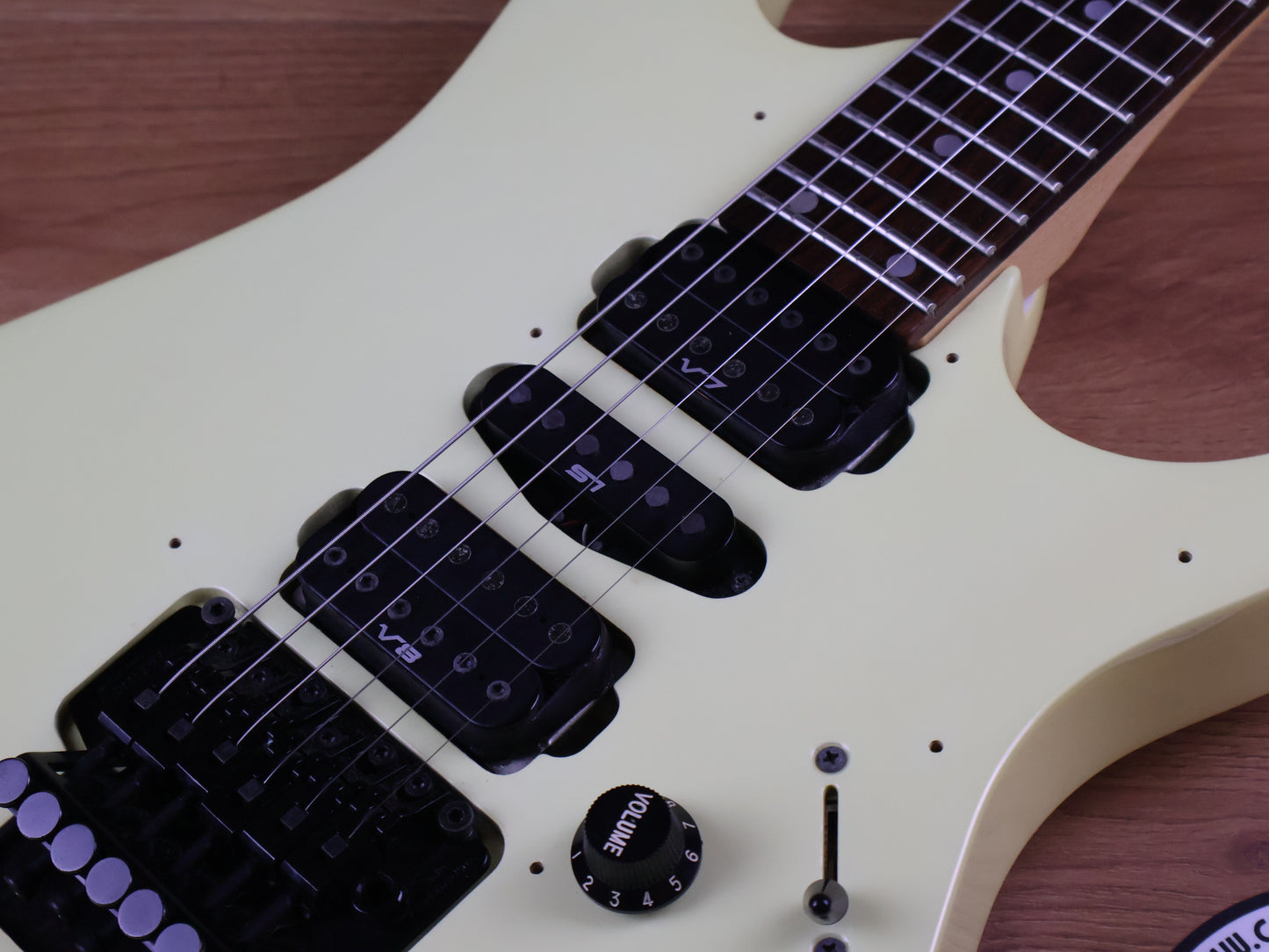 1996 Ibanez Japan RG470 HSH Superstrat (Pearl White)