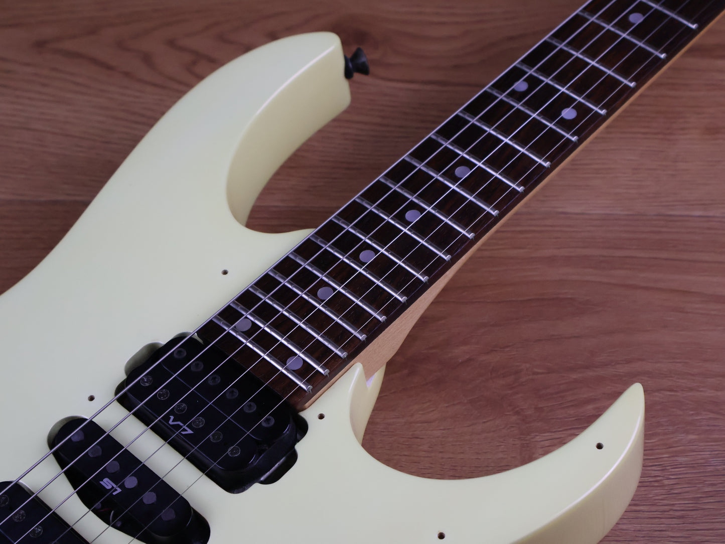 1996 Ibanez Japan RG470 HSH Superstrat (Pearl White)