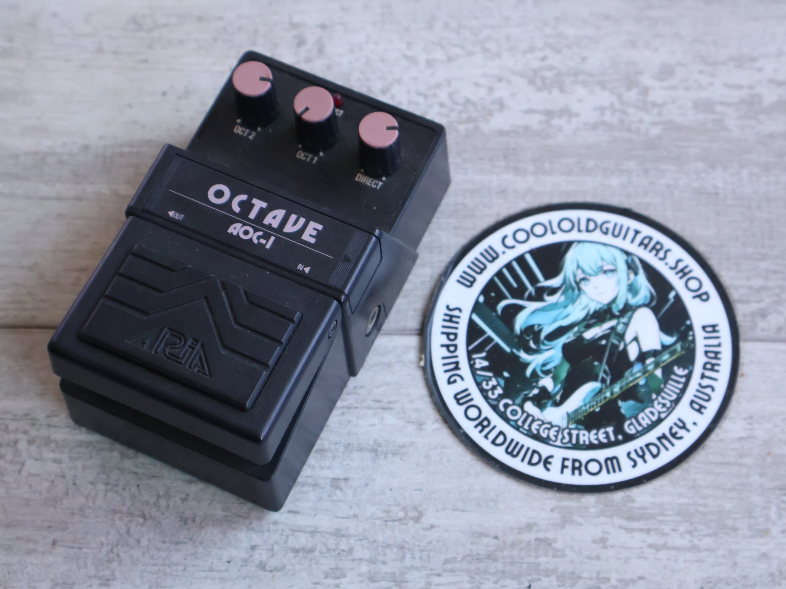 Aria Japan AOC-1 OC-2 Style Octave Pedal – Cool Old Guitars